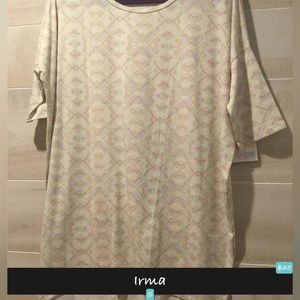 NWT LuLaRoe Irma Tunic S
